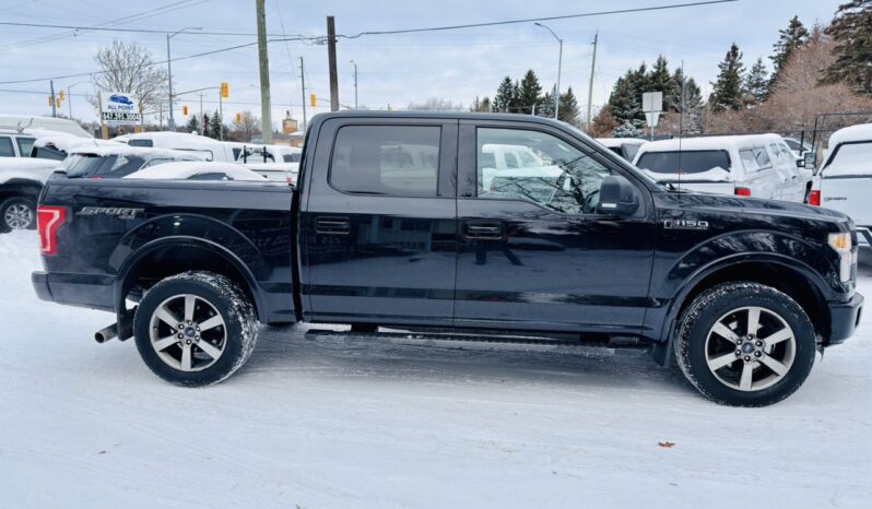2016 FORD F150 SPORT V8 4X4 SUPERCREW CERTIFIED full