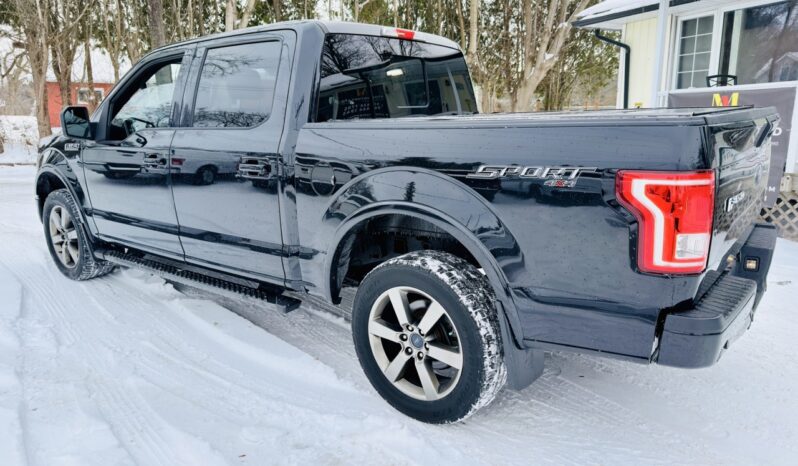 2016 FORD F150 SPORT V8 4X4 SUPERCREW CERTIFIED full