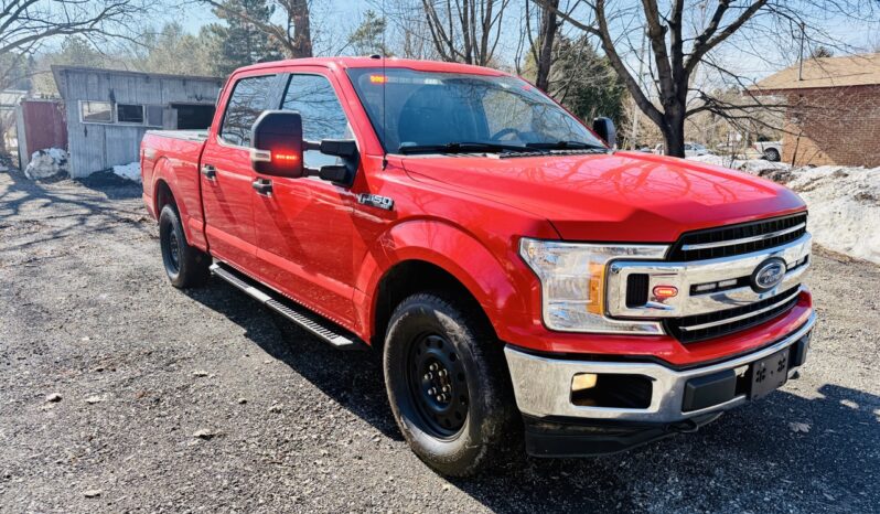 2018 FORD F150 V8 4X4 SUPERCREW CERTIFIED full