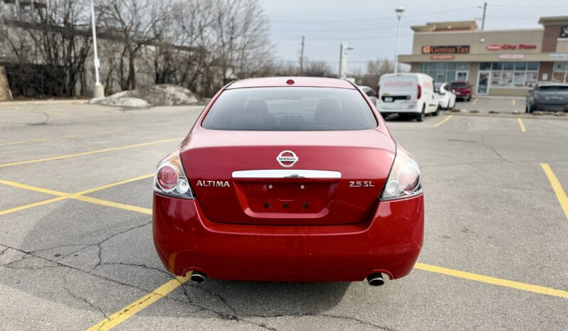 2009 Nissan Altima 2.5SL 121K KMS full