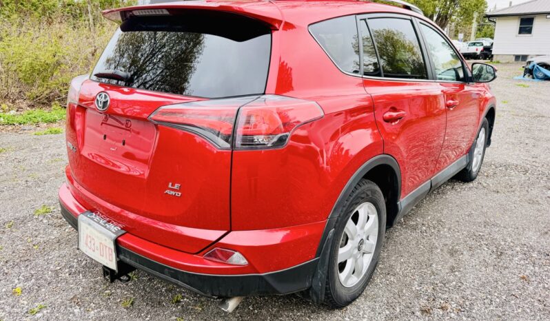 2017 Toyota Rav4 LE AWD 158k CERTIFIED full